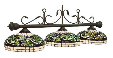 Stained Glass Billiard Light: 82-B60 VBZ