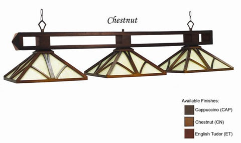 Stained Glass Billiard Light: CHA-B56 CN