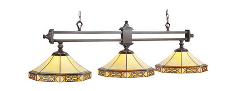 Stained Glass Billiard Light: MF-B56