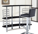 RAM 55" GLASS / STAINLESS STEEL BAR
