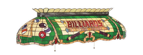 Stained Glass Billiard Light: CF50 BILLIARDS